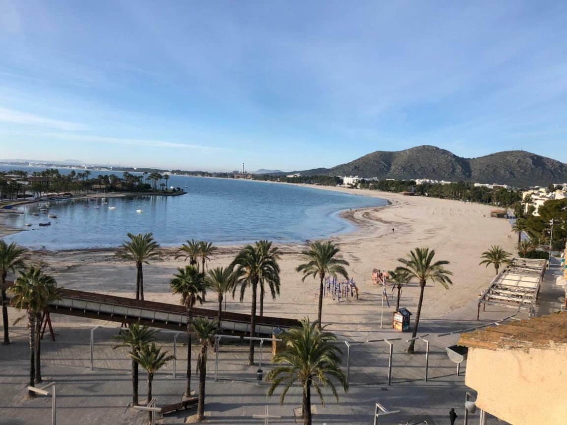 Grand Terrace Apartment In Puerto De Alcudia Eksteriør bilde